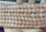 CCN5316 15 inches 8mm round candy jade beads Wholesale