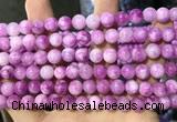 CCN5361 15 inches 8mm round candy jade beads Wholesale