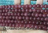 CCN5368 15 inches 8mm round candy jade beads Wholesale