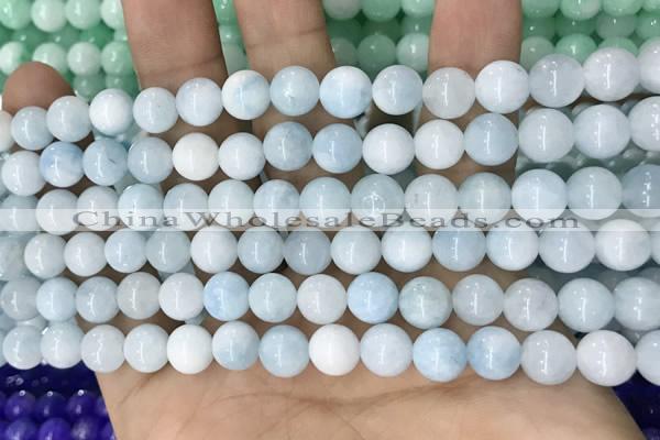 CCN5381 15 inches 8mm round candy jade beads Wholesale