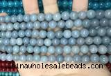 CCN5425 15 inches 8mm round candy jade beads Wholesale