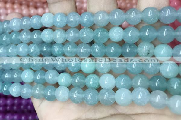 CCN5430 15 inches 8mm round candy jade beads Wholesale