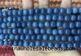 CCN5435 15 inches 8mm round candy jade beads Wholesale