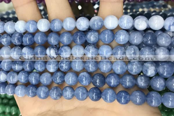 CCN5459 15 inches 8mm round candy jade beads Wholesale