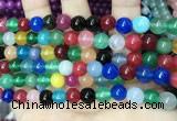 CCN5468 15 inches 8mm round candy jade beads Wholesale