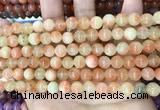 CCN5475 15 inches 8mm round candy jade beads Wholesale