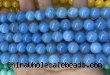 CCN5522 15 inches 8mm round candy jade beads Wholesale