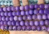 CCN5529 15 inches 8mm round candy jade beads Wholesale