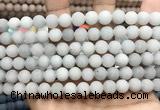 CCN5576 15 inches 8mm round matte candy jade beads Wholesale