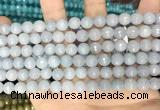 CCN5651 15 inches 8mm faceted round candy jade beads