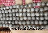 CCN5689 15 inches 8mm faceted round candy jade beads