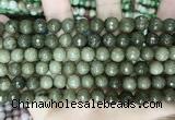 CCN5696 15 inches 8mm faceted round candy jade beads