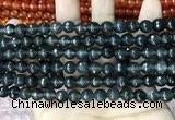 CCN5701 15 inches 8mm faceted round candy jade beads