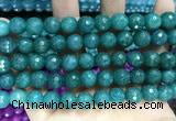 CCN5783 15 inches 10mm faceted round candy jade beads