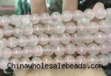 CCN5821 15 inches 10mm faceted round candy jade beads