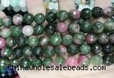 CCN5832 15 inches 10mm faceted round candy jade beads