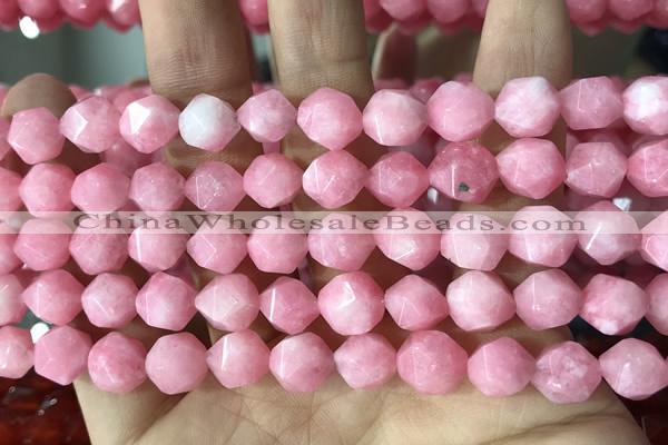 CCN5842 15 inches 8mm faceted nuggets candy jade beads Wholesale