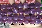 CCN5874 15 inches 15mm flat round candy jade beads Wholesale