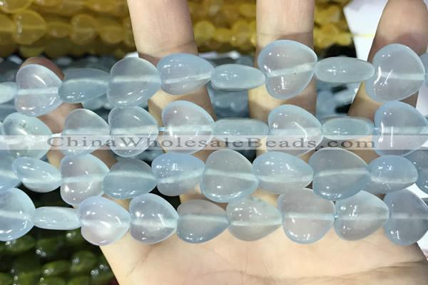 CCN5946 15 inches 14*14mm heart candy jade beads Wholesale