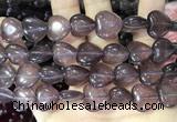 CCN5948 15 inches 14*14mm heart candy jade beads Wholesale