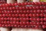 CCN6060 15.5 inches 6mm round candy jade beads Wholesale