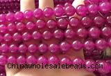 CCN6070 15.5 inches 10mm round candy jade beads Wholesale