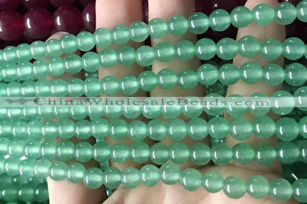 CCN6076 15.5 inches 6mm round candy jade beads Wholesale