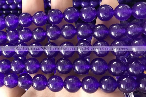 CCN6090 15.5 inches 10mm round candy jade beads Wholesale