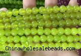 CCN6101 15.5 inches 6mm round candy jade beads Wholesale