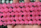 CCN6155 15.5 inches 10mm round candy jade beads Wholesale