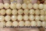 CCN6349 6mm, 8mm, 10mm, 12mm & 14mm faceted round candy jade beads