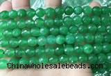 CCN6350 6mm, 8mm, 10mm, 12mm & 14mm faceted round candy jade beads