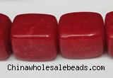 CCN656 15.5 inches 17*22mm nuggets candy jade beads wholesale