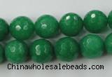 CCN763 15.5 inches 4mm faceted round candy jade beads wholesale