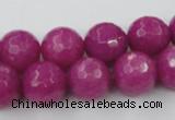 CCN806 15.5 inches 10mm faceted round candy jade beads wholesale