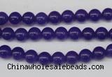 CCN86 15.5 inches 6mm round candy jade beads wholesale
