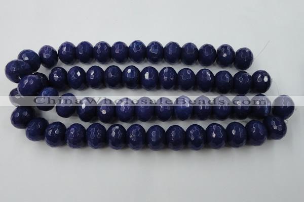 CCN955 15.5 inches 14*18mm faceted rondelle candy jade beads