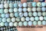 CCO364 15.5 inches 12mm round natural chrysotine gemstone beads