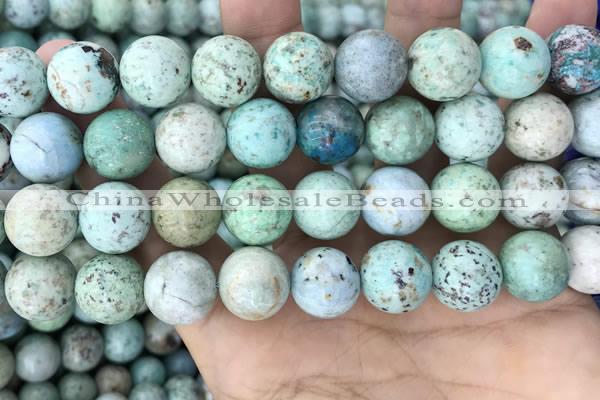 CCO365 15.5 inches 14mm round natural chrysotine gemstone beads