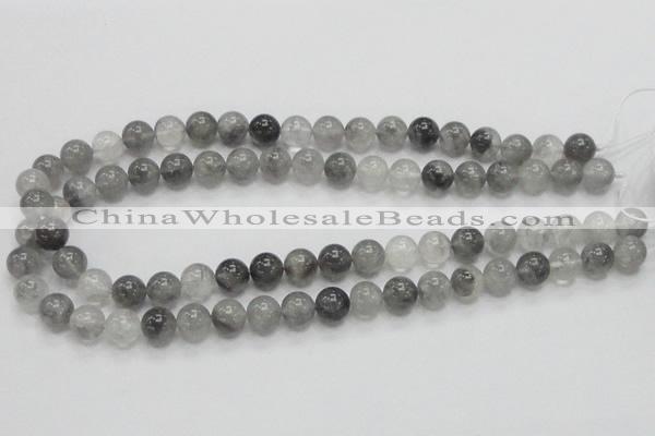 CCQ52 15.5 inches 10mm round cloudy quartz beads wholesale