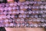 CCQ590 15.5 inches 8mm round cloudy quartz beads wholesale