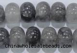 CCQ71 15.5 inches 12*16mm rondelle cloudy quartz beads wholesale