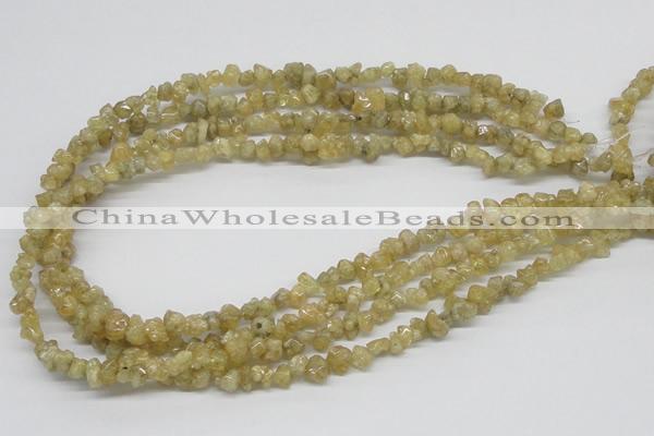 CCR84 15.5 inches 7mm chip citrine gemstone beads wholesale
