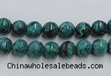 CCS202 15.5 inches 6mm round natural Chinese chrysocolla beads