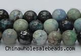 CCS21 15.5 inches 12mm round natural chrysocolla gemstone beads