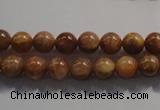 CCS351 15.5 inches 6mm round AB grade natural golden sunstone beads