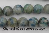 CCS504 15.5 inches 12mm round natural chrysocolla gemstone beads