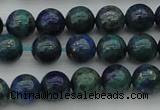 CCS522 15.5 inches 8mm round dyed chrysocolla gemstone beads