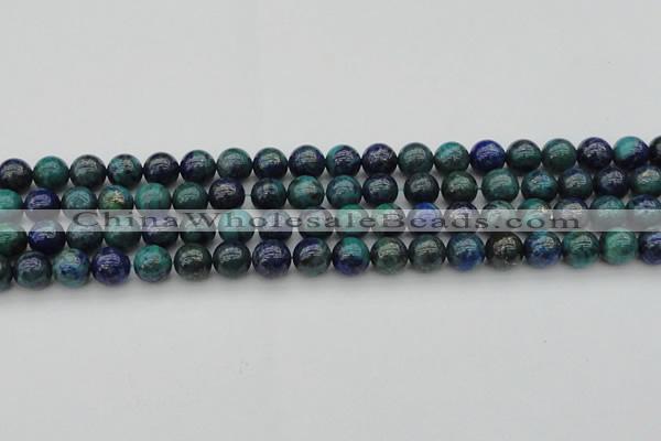 CCS523 15.5 inches 10mm round dyed chrysocolla gemstone beads