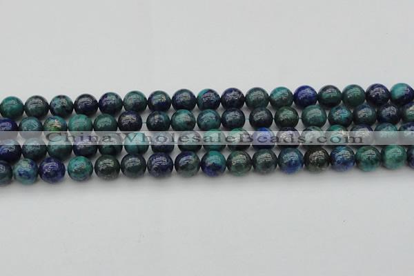 CCS524 15.5 inches 12mm round dyed chrysocolla gemstone beads